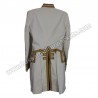 Women White Military Band jacket