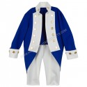 Deluxe Childrens American Continental Navy Officer Uniform Jacket