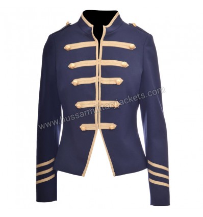 Gold Embossed Military Jacket