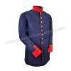 Dark Blue Prussian Dress Tunic Coat