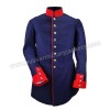 Dark Blue Prussian Dress Tunic Coat