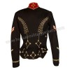 BLACK WOOL AMERICA CAVALRY JACKET