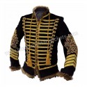 Napoleonic Hussars Uniform Military Style Tunic Pelisse Jimi Hendrix Jacket