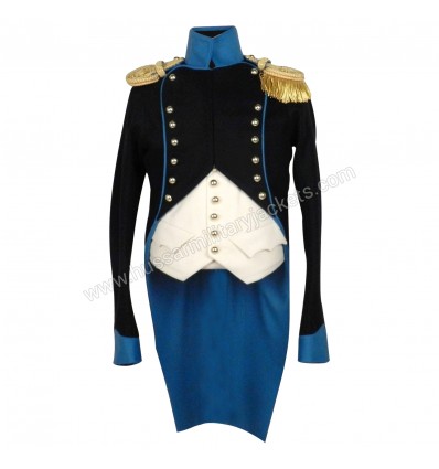 British Napoleonic Civilian Clothing Uniform a la chasseur for capitaine aide de camp