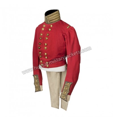 Officer's full dress red coat