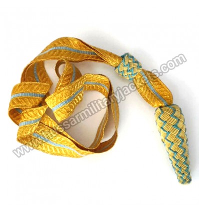 RAF Officers Gold Sword Knot Gold with Green