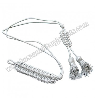 Aiguillette, Silver cord length 56 ins