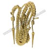 Army Aiguillette Royal blue Gold Wire Cord US Officer Military AiguillettNavy Officer