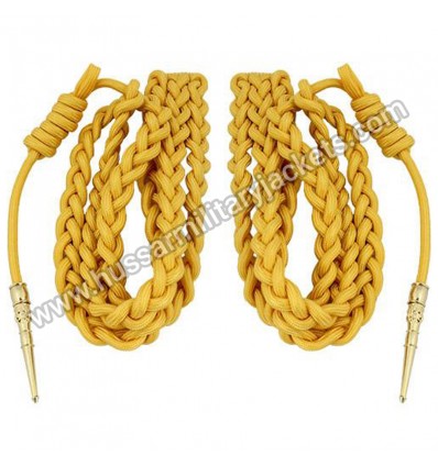 Army Dress Aiguillette - Gold Nylon