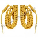 Army Dress Aiguillette - Gold Nylon