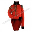 Red Main Body With Black Collar Cuff Jacket