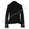 Black Wool With Gold Braid Jacket