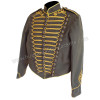 STEAMPUNK CIVIL WAR GREY COTTON MILITARY PARADE JACKET