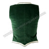 Green Velvet Highland Dance Vest