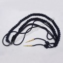 Dark Blue Silk Us Army Officer Aiguillette With Gold Tip