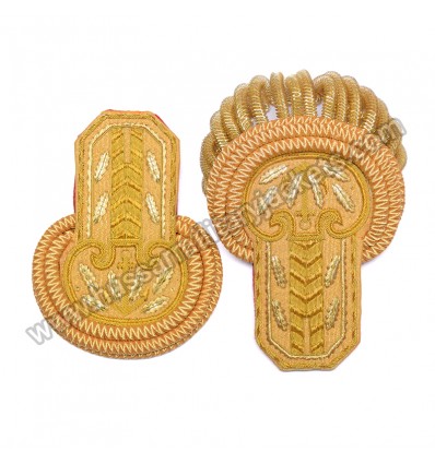 Epaulets Board With Heavy Gold Fringe Gold bullion office jacket