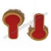 Shoulders/Epaulette Gold Bullion Hand Embroidery Officer