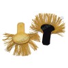 Shoulder Epaulettes Brass Bullion Board With Heavy Gold Fringe