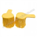 Gold Shoulder Epaulettes with Fringe Marching Band Epaulette Board