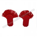 Red Wool Shoulder/Epaulette pair