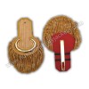 GOLD AND BLACK BULLION SHOULDER EPAULETTES WITH FRINGE GOLD MARCHING BAND BOARD