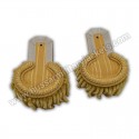 GOLD BULLION SHOULDERS/EPAULETTE