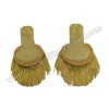 GOLD BULLION SHOULDERS/EPAULETTE PAIR BULLION FRINGS