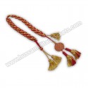 BRITISH GOLD AND RED TASSEL SHAKO CORD