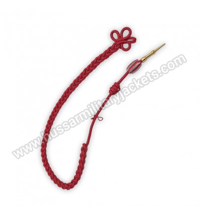 US Army Dress Shoulder Aiguillette Cord with Gold Nylon