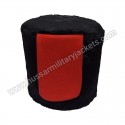 Black Russian Fur Ceremonial Shako Hats With Red Bag