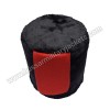 Spanish sleeve Cap Dark Blue with red Wool Teasel Blazer material