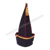 Spanish sleeve Cap Dark Blue with red Wool Teasel Blazer material