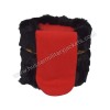 Black Russian Fur Ceremonial Shako Hats With Red Bag