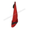 Spanish sleeve Cap Dark Blue with red Wool Teasel Blazer material