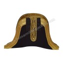 New Napoleonic 17th 18th Century Military General Officer Bicorn Hat