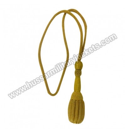 Golden Bullion Cord with Golden Bullion Military Sword Knot