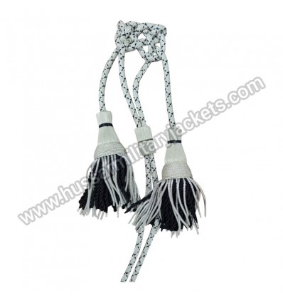 SILVER – BLACK cord for Lawyer Simple Pair