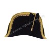 New Replica 1805 Royal NAVY Admirals Bicorn Hat