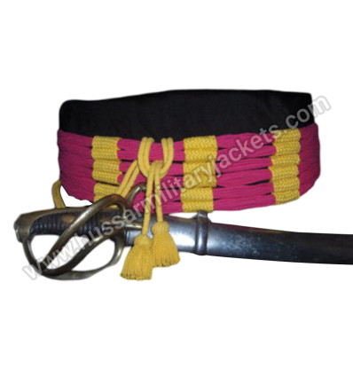1st Empire Light Cavalry Officer Barrel Sash