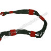 Dark Green Red Barrel Sash