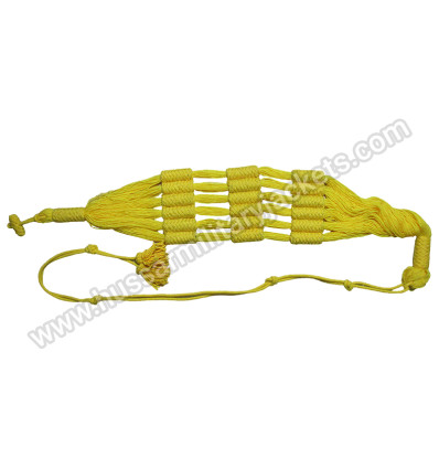 Yellow French Officer Barrel Sash