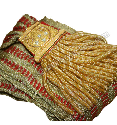 1st Empire General Division Military Officer Barrel sash