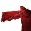 British Officers Maroon Barrel Netted Sash