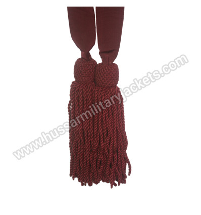 British Army Crimson Maroon Waist Sash