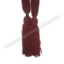 Officer Maroon Waist Sash Belt