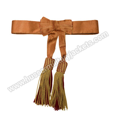 Footguards Officers Full Dress Gold Crimson Waist Sash Belt