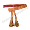 Footguards Officers Full Dress Gold Crimson Waist Sash Belt