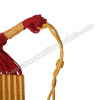 Gold Rope Red Hussar General Braid Barrel Sash