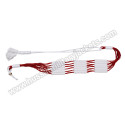 White Rope Red Hussar General Barrel Sash
