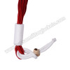 White Rope Red Hussar General Barrel Sash